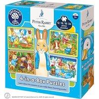 Orchard Toys Peter Rabbit 4 In A Box Puzzles