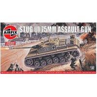 Airfix Vintage Stug III 75Mm Assault Gun Model Tank