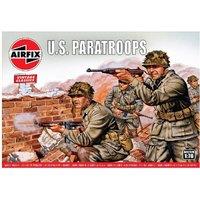 Airfix Vintage Classics U.S. Paratroops 48 Unpainted Figures