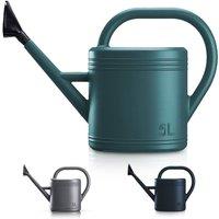 Keplin 5L Watering Can, Durable Plastic Watering Can, Indoor & Outdoor Plants in Green