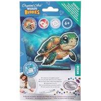 Crystal Art Animal Buddies Turtle Themed Craft Kit