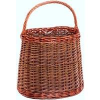 Red Hamper S039/HOME Wicker Orchard Collecting Basket in Brown