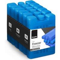 Keplin Freezer Ice Blocks (6 Pack) - Reusable Ice Packs, Fresh for Hours in Blue | Size: 6 Pack