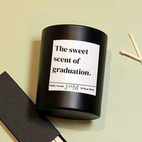 JAAM Sweet Scent Of Graduation Candle - Fluffy Towels in Black