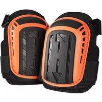 FLAVORA 2Pcs Knee Pads for Work with Heavy Duty Gel Cushion in Black | Size: 10