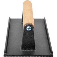 FLAVORA 2x Cast Iron Bacon Steak Meat Press Grill BBQ in Grey | Size: 0.6m2