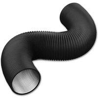 FLAVORA 150mmx2m Exhaust Hose Tube Pipe in Black | Size: 10000mm x 520mm