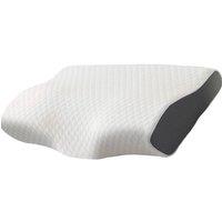 NESTLUNE Pillow Ergonomic Neck Support Pillow in White | Size: 120 cm x 135 cm