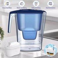 FLAVORA 3.6L Filter Water Purifier Pitcher Jug in Blue | Size: 0.6m2