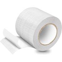 FLAVORA 10CM8M PE Tent Canopy Repair Tape Patch Kit in White | Size: 10000mm x 520mm