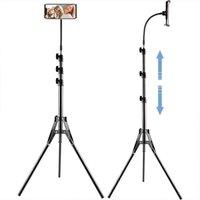 FLAVORA 170CM Heavy Duty Flexible Phone Tripod Stand in Black