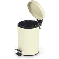 EONLION Cream Bin 3L Stainless Steel Pedal Bin | Size: 100 cm
