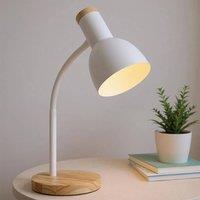EONLION Modern Desk Lamp Neck Table Flexible in White