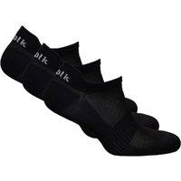 Norfolk Socks Ultra Light Trainer Liner Sports Socks 3-Pack - Arch Support - Izzy in Black | Size: 9-12