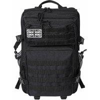 Swifto Military Backpack 45L, Tactical Backpack, 900D Oxford, Black