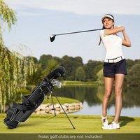 Kelvenix 4-Way Golf Stand Bag Ultra Lightweight Golf in Black | Size: 0-12 m