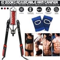 SPETLEK Chest Expander with 10-200Kg Resistance in Black | Size: 0-12 m