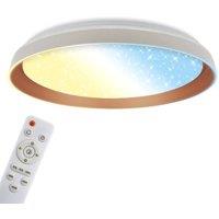 BRILONER Warm Grey 48W CCT Dimmable Star Effect LED Ceiling Light