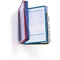 Durable 10 Panel Document Photo Frame Display Holder - A4 Colour Coded | Size: 1 Pack