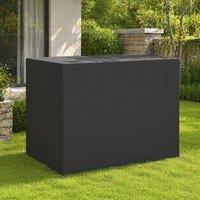 STILVORA 3-Seater Swing Chair Cover 240 x 133 cm Dark Grey