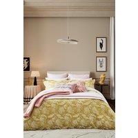 Ted Baker 'Baroque Weave' Cotton Duvet Cover Set in Gold | Size: Double