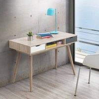 Timber Art Design Scandinavian 2 Drawer Desk Office Furniture Retro Nordic Makeup Table
