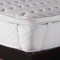 Arthur Sleep Memory Cotton Airflow Mattress Topper in White | Size: Double