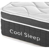 Arthur Sleep Cool Gel Foam Pocket Spring Medium Hybrid Mattress in White | Size: King