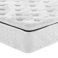 Arthur Sleep Gel Arthur 1500 Hybrid Mattress in White | Size: Single