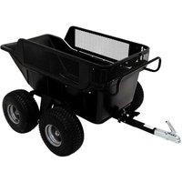 Monstershop Tipping Trailer - 4 Wheel in Black