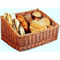 Red Hamper Large Sloped Sided Display Basket in Brown