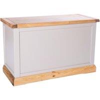 Cabinet Bits Bomporto Light Grey Blanket Box Ottoman