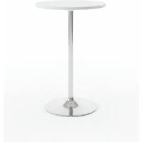 netfurniture fuzion tall kitchen bar poseur table in White