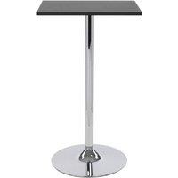 netfurniture Metropolitan Poseur Table Square Black Wood