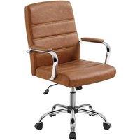 Kelvenix Home Office Chair Leather Retro Brown | Size: 1000ml