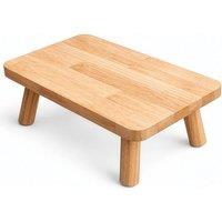 Nordara Small Pine Step Stool & Plant Stand in Natural