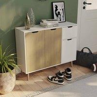 FORGEVIO 3 Door 1 Drawer Sideboard Cabinet Storage Bedroom Livingroom