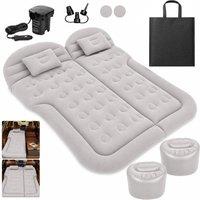 Havendro Grey Car Air Mattress w/ Pillow Camping