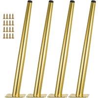 Havendro Heavy Duty Metal Table Legs in Gold