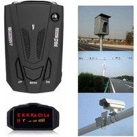 SPETLEK Car Radar Laser Speed Camera Detector Full Band 360 in Black