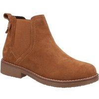 Hush Puppies Women's 'Maddy Wide' Ankle Boots in Tan | Size: 6