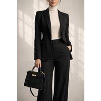 SVNX Women's Top Handle Satchel Tote Bag in Black
