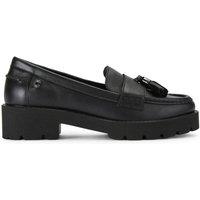 Carvela Women's 'Snap Chunky Tassel' Leather Flats in Black | Size: 8