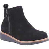 Hush Puppies Women's 'Libby Boot' Ankle Boots in Black | Size: 4