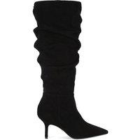 Carvela Women's 'Spirit Slouch Boot' Suede Boots in Black | Size: 4