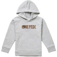 Netflix One Piece Usopp Sl Logo Youth Kids Pull-Over Hoodie, Athletic Heather in Grey | Size: 12-13 Years
