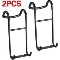 EONLION 2pcs Dumbbell Spotter Hooks Hangers Hold in Black | Size: 0-12 m