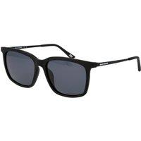 Skechers Men's SE6282 5302D Square/Rectangle Sunglasses in Black