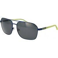 Skechers Men's SE6366 6591D Aviator/Navigator Sunglasses in Blue