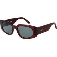 GANT Men's GA00001 5366N Round/Oval Sunglasses in Red